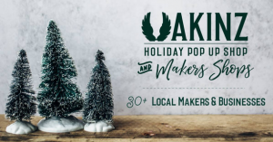 Holiday Pop up shop at Makers Market